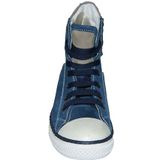 Piedro 77095N Veterschoenen - Leer - Blauw - Rubberen Zool
