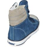 Piedro 77095N Veterschoenen - Leer - Blauw - Rubberen Zool