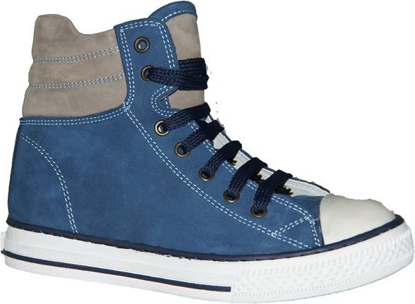 Piedro 77095N Veterschoenen - Leer - Blauw - Rubberen Zool