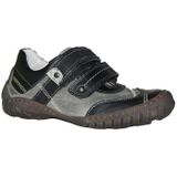 Piedro 77034N Klittenbandschoenen - Leer - Jongens - Zwart