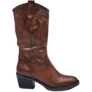Mjus - T82301 - Laarzen - Brandy - Leer