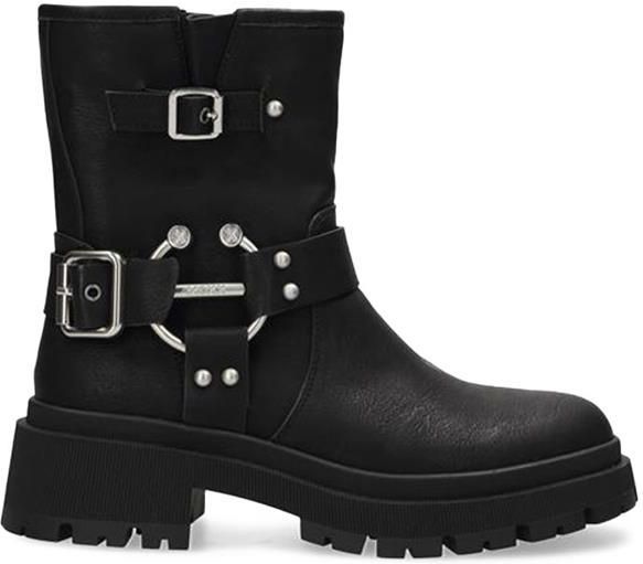 Mexx - Parvati MO - Enkellaarzen - Zwart - Leer