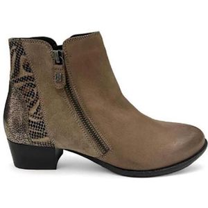 Helioform - 560.015 - Enkellaarsjes - Taupe - Leer