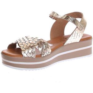 Oh! my sandals - 5491 - Sandalen - Goudkleurig - Leer