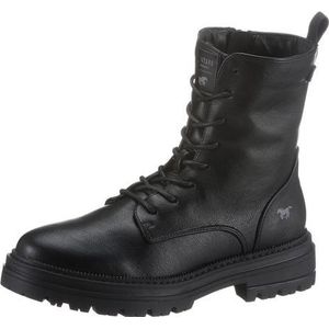 Mustang Veterschoenen Hoog Veterschoenen Hoog - zwart - Maat 41