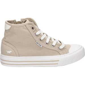 Mustang Veterschoenen Hoog Veterschoenen Hoog - beige - Maat 38