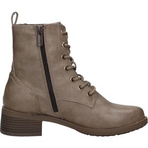 MUSTANG Stiefelette Lederimitat Schnürstiefelette