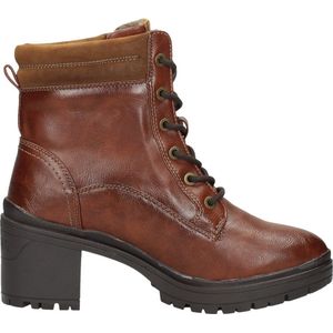 Mustang Veterschoenen Hak Veterschoenen Hak - cognac - Maat 41