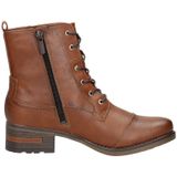 Mustang dames veterboot - Cognac - Maat 44