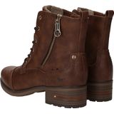 Mustang dames veterboot - Cognac