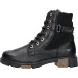 Mustang Schnürstiefeletten für Damen, schwarz, Gr. 38 EU