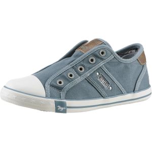 MUSTANG 1099-401-706 Slip-On Sneakers - Hemelsblauw - Katoen