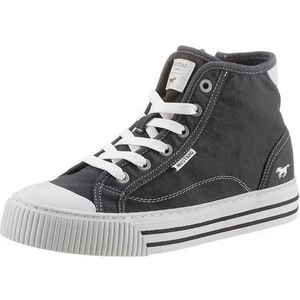 Mustang Shoes Plateausneakers lace-up shoe, leisure shoe, high top sneaker with zipper