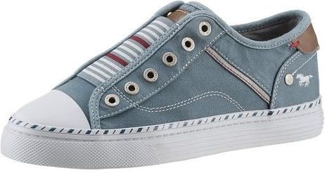 Mustang Shoes Slip-On Sneaker "Schlupfschuh, Freizeitschuh,", Slipper, Schlupfschuh, Freizeitschuh mit praktischem Gummizug