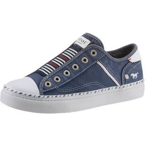 Mustang Shoes Schlupfschuh, Freizeitschuh, Slip-On Sneaker Slipper, Schlupfschuh, Freizeitschuh mit praktischem Gummizug