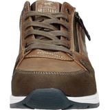 Mustang - Heren Sneakers - Cognac - Synthetisch - Sportief Uiterlijk