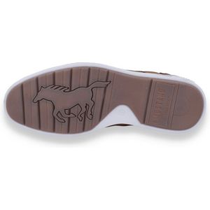 Mustang Herren Schuhe Style Schnürhalbschuh cognac