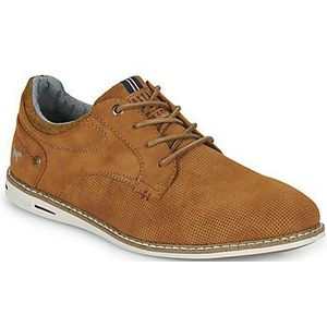 Mustang Herren Schuhe Style Schnürhalbschuh cognac