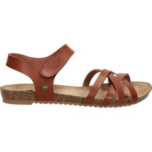 Mustang Sandalen Plat Sandalen Plat - cognac - Maat 37