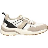 MUSTANG Dames 1453-301 Sneaker, beige/wit, 39 EU, beige wit, 39 EU