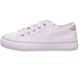 Mustang Damen Sneaker Schnürhalbschuh weiß