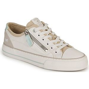 Mustang Damen Sneaker Style Slip-In weiß