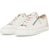 Mustang - Sneakers - Wit/Beige - Met Zijrits - Vetersluiting