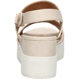 Mustang Sandalen Plat Sandalen Plat - gebroken wit