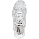 Mustang - Dames Sneakers - Textiel - Vlechtwerk - Schokabsorberende Zool
