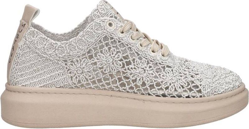 Mustang Sneakers - Dames - Textiel met Vlechtwerk