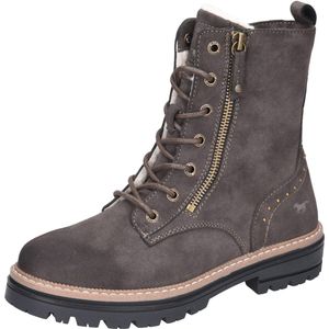 Mustang - 1404601 - Enkellaarsjes - Zwart - Leer