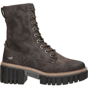 Mustang dames veterboot - Grijs
