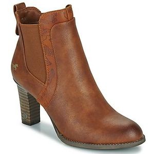 MUSTANG 1470-507 Enkellaarzen voor dames, Cognac.