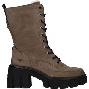 Mustang Veterschoenen Hoog Veterschoenen Hoog - taupe - Maat 39