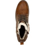 Mustang dames veterboot - Cognac