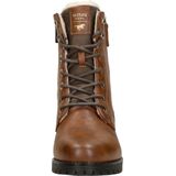 Mustang dames veterboot - Cognac