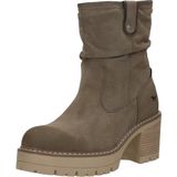 Mustang Enkellaarsjes Hak Enkellaarsjes Hak - taupe