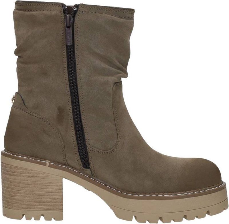 Mustang Enkellaarsjes Hak Enkellaarsjes Hak - taupe