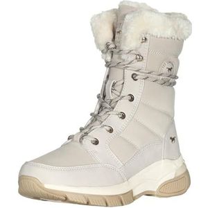Mustang enkellaarzen voor dames 1481-603, grootte:39, kleur:Ivoor