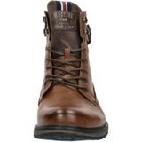 Mustang Veterschoenen Hoog Veterschoenen Hoog - cognac - Maat 46