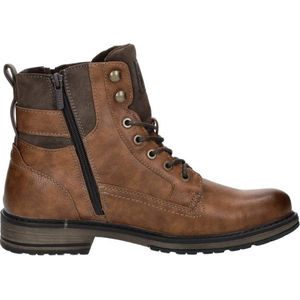 Mustang Veterschoenen Hoog Veterschoenen Hoog - cognac - Maat 44