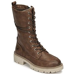 Mustang Veterschoenen Hoog Veterschoenen Hoog - cognac - Maat 37