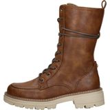 Mustang Veterschoenen Hoog Veterschoenen Hoog - cognac