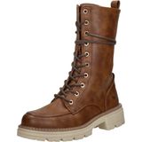 Mustang Veterschoenen Hoog Veterschoenen Hoog - cognac
