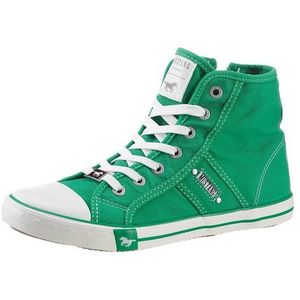 MUSTANG 1099-506 Sneakers voor dames, groen, 40 EU, groen, 40 EU
