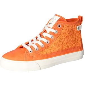 MUSTANG 1272-502 Sneakers voor dames, oranje, 37 EU, oranje, 37 EU