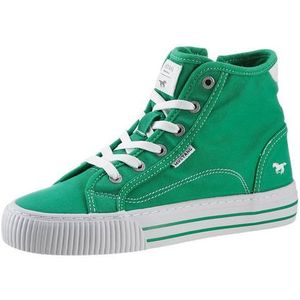 MUSTANG 1420-506 Sneakers voor dames, groen, 36 EU, groen, 36 EU