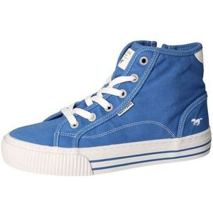 MUSTANG 1420-506 Sneakers voor dames, blauw, 38 EU, blauw, 38 EU