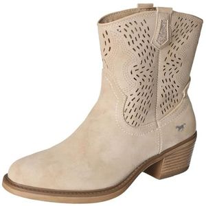 MUSTANG Dames westernlaarzen laarzen, taupe, 37 EU