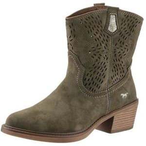 Mustang Dames 1478-506 Westernlaarzen, militair, 39 EU, legergroen, 39 EU